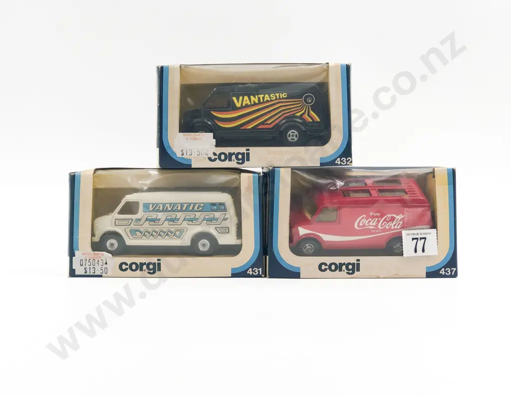 Corgi Boxed 431 432 437 Image 1++