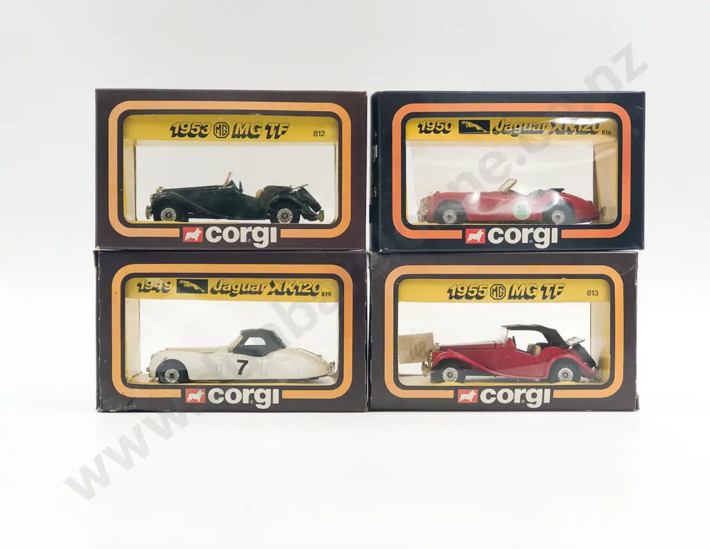 Corgi Four 50's Classics Boxed Models Image 1++