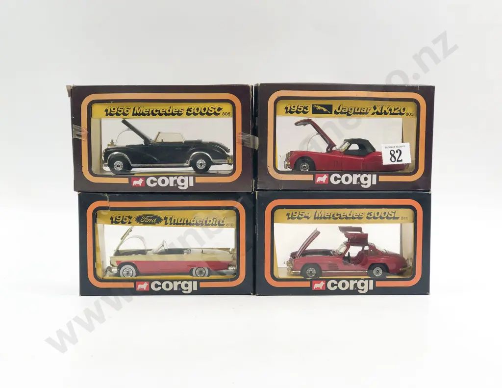 Corgi Four 50's Classics Boxed Models Image 1++