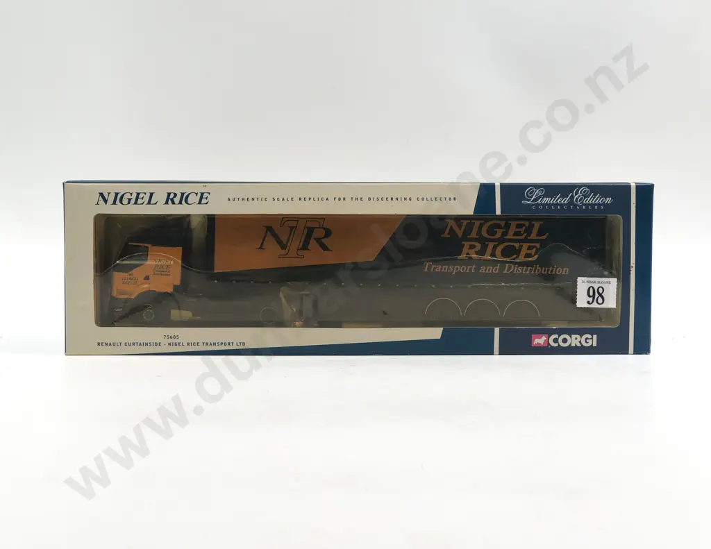 Corgi Boxed 75605 Nigel Rice Transport Ltd Image 1++
