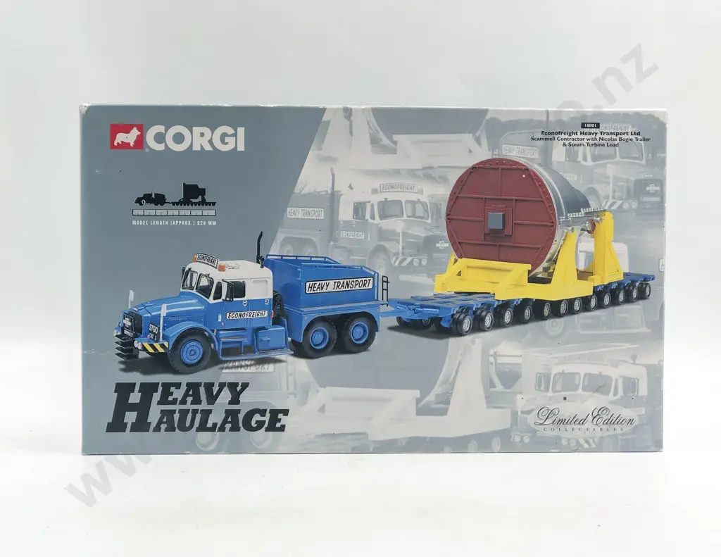 Corgi Boxed Heavy Haulage 18001 Econofreight Ltd Image 1++