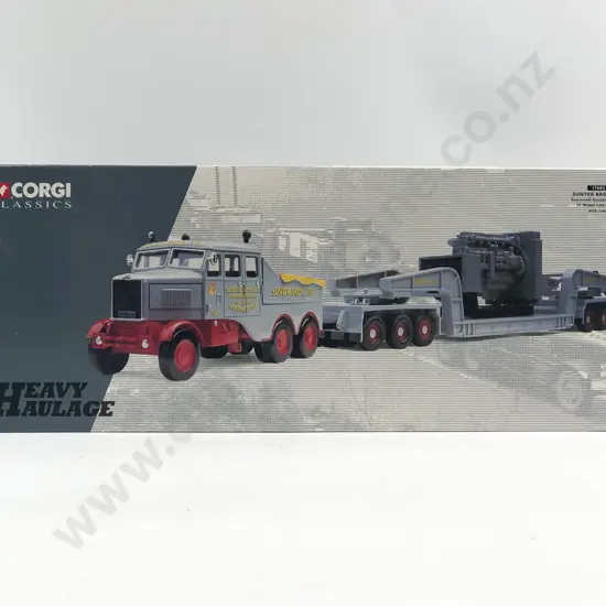 Corgi Boxed Heavy Haulage 17602 Scammell Sunter Bros Ltd