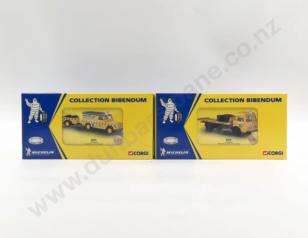 Corgi Boxed Collection Bibendum Michelin Simca Cargo and Land Rover Image 1++