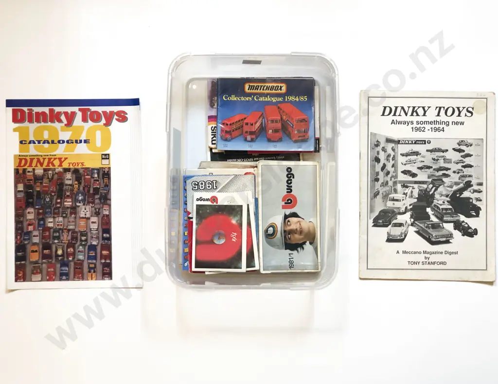 C1984 - C1993 Various Manufacture Pocket Catalogues including Matchbox Image 1++