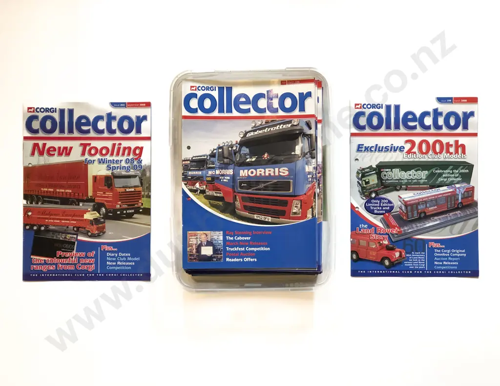 Qty Corgi Collector Magazines Image 1++