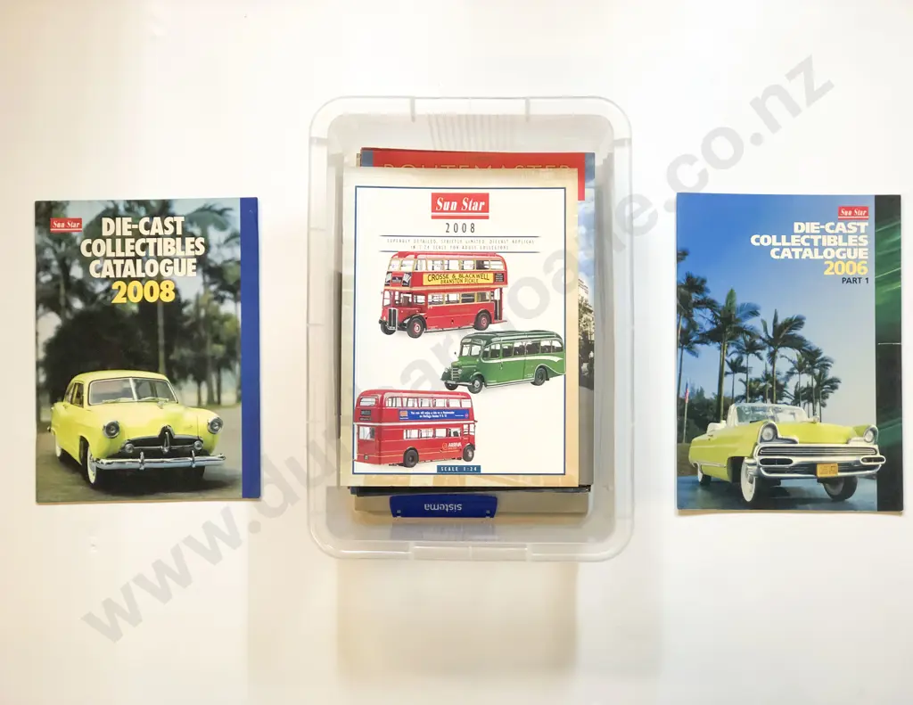 Qty Motorcity Ertl Road Sugnature Sunstar and Other Catalogues Image 1++