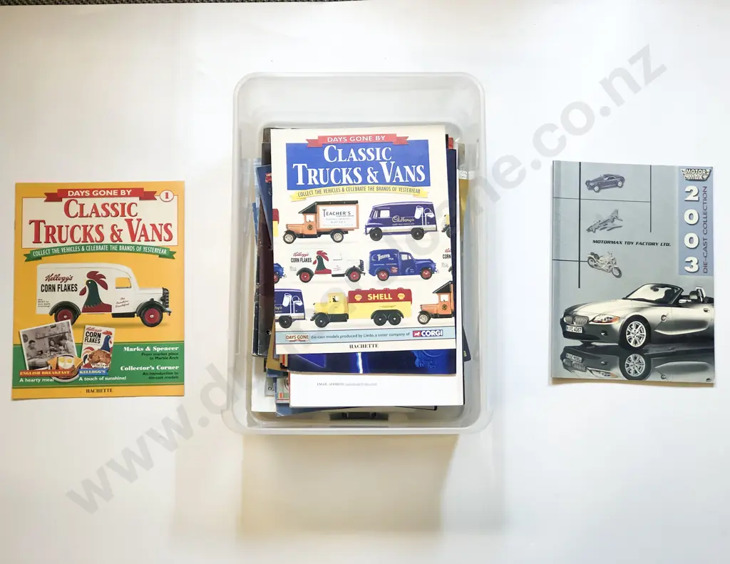 Qty Various Mainly 1:18 Scales Manufacture Catalogues Image 1++