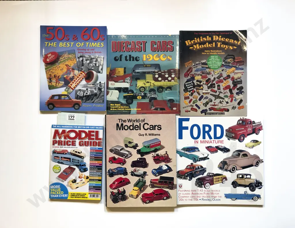 Six Diecast Reference and Price Guide Books Image 1++