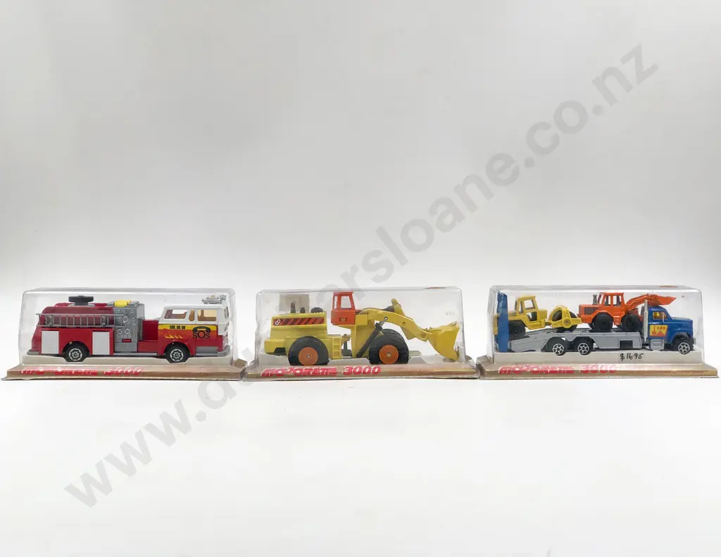 Majorette 3000 Three Boxed Models Image 1++