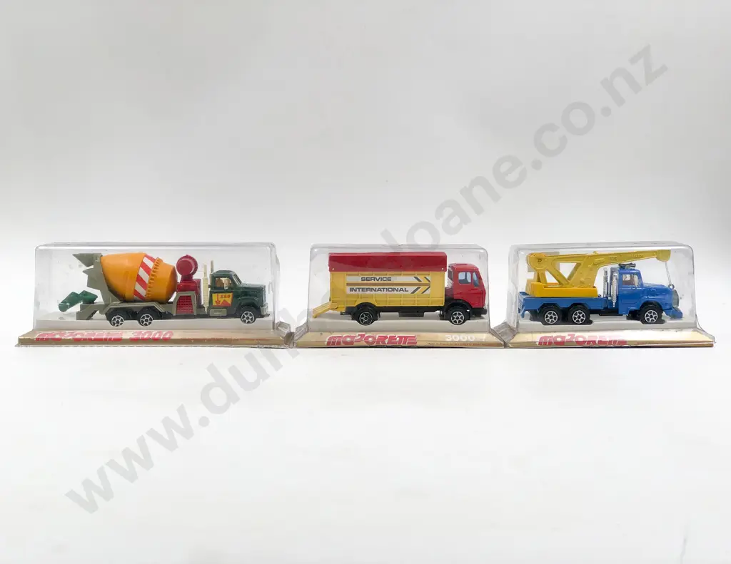 Majorette 3000 Three Boxed Models Image 1++