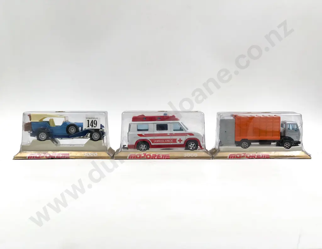 Majorette 3000 Three Boxed Models Image 1++