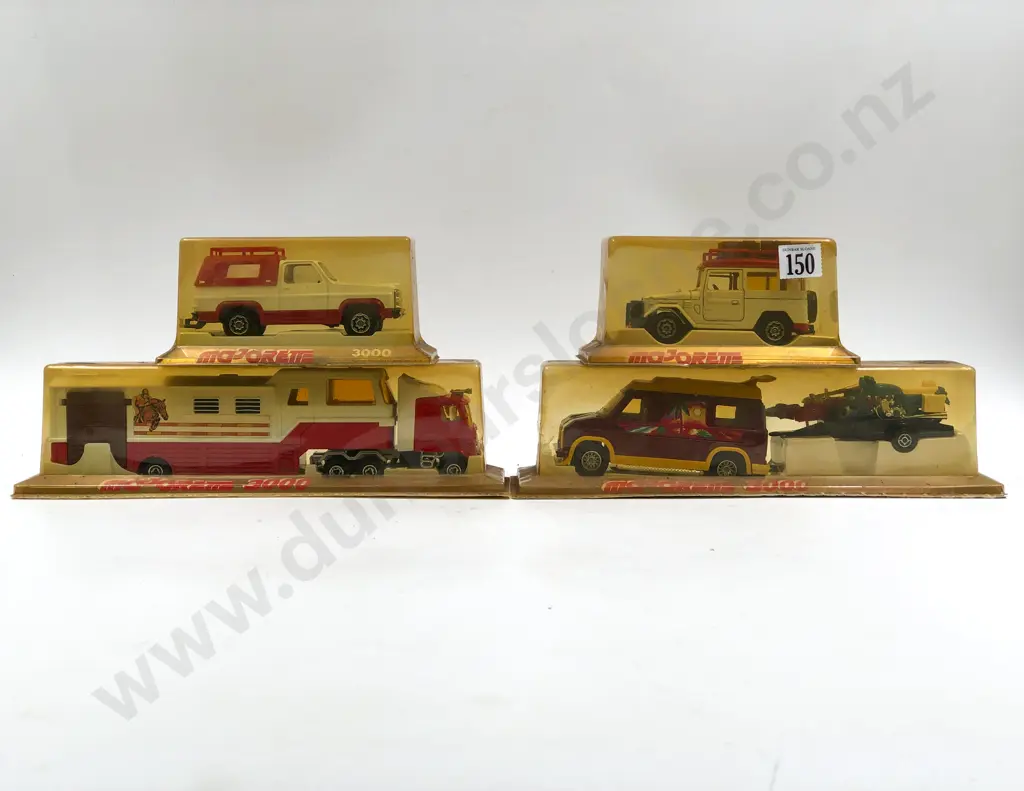 Majorette 3000 Four Boxed Models Image 1++