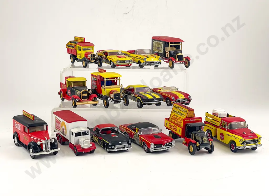 Qty Matchbox Collector Series Coca-Cola and Other Car and Trucks Image 1++