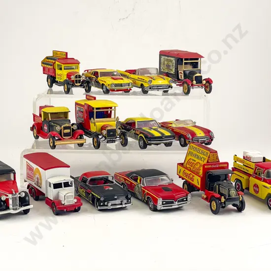 Qty Matchbox Collector Series Coca-Cola and Other Car and Trucks