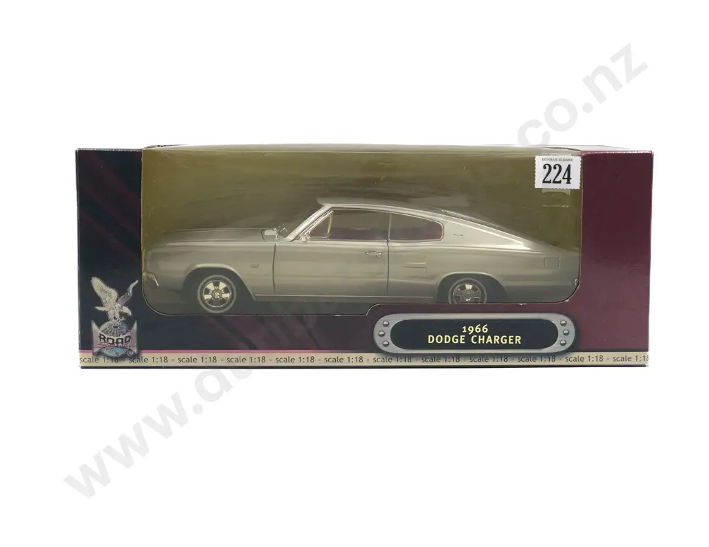 Road Signature Boxed 1:18 1966  Dodge Charger Image 1++