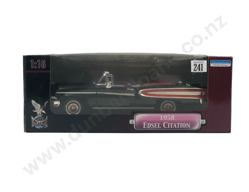 Road Signature Boxed 1:18 1958 Edsel Citation Image 1++