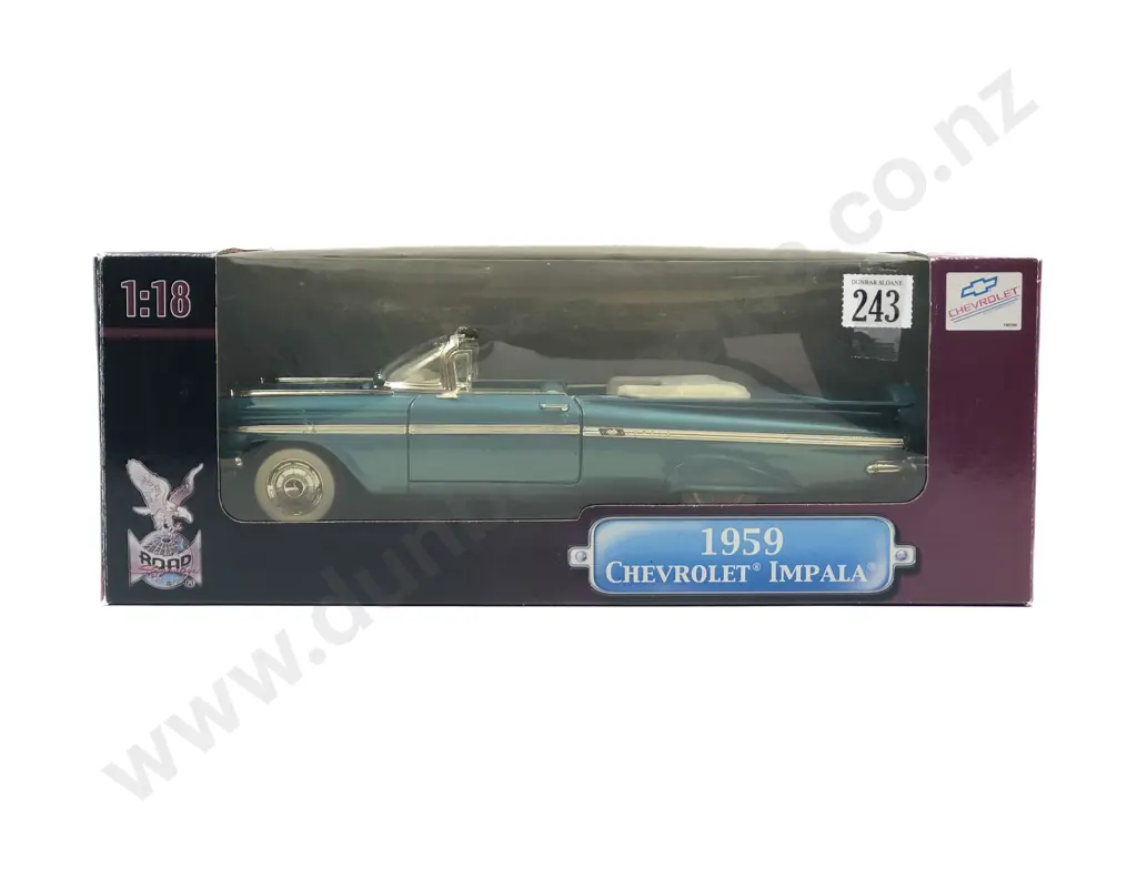 Road Signature Boxed 1:18 1959 Chevrolet Impala Image 1++