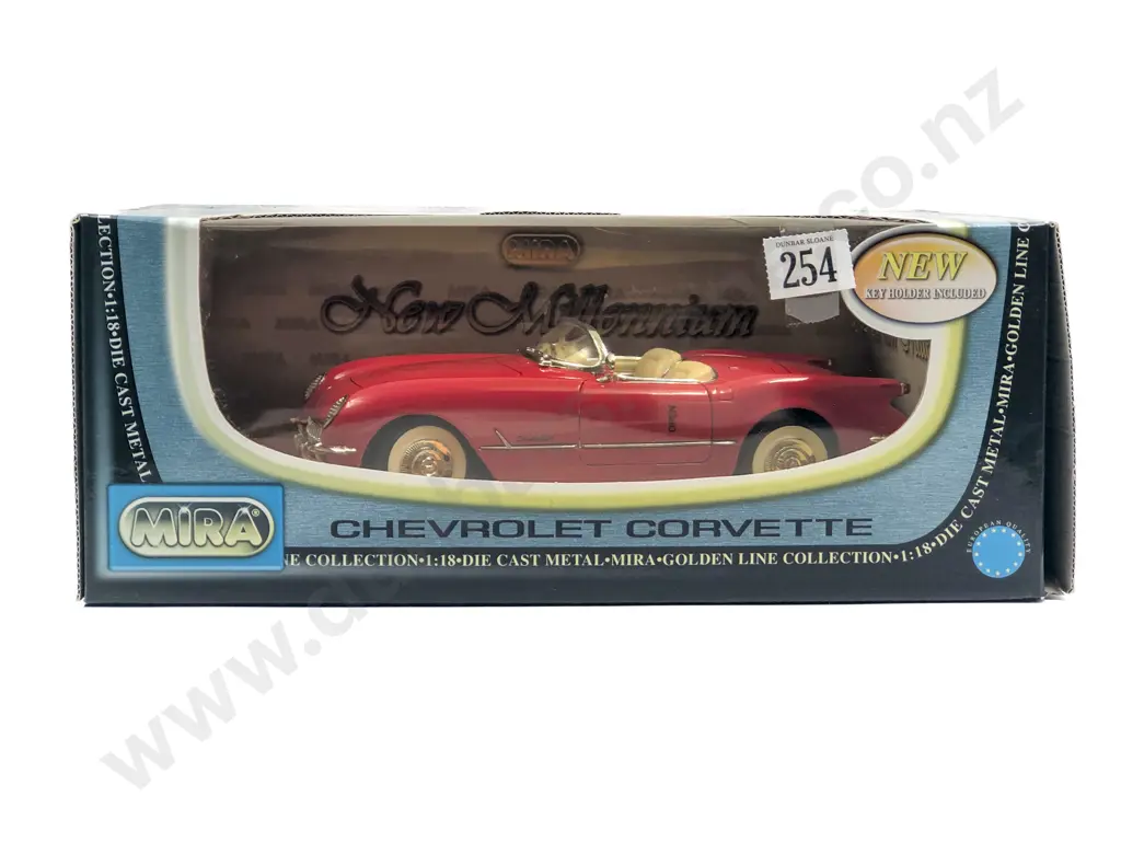 Mira Boxed New Millennium 1:18 Chevrolet Corvette Image 1++