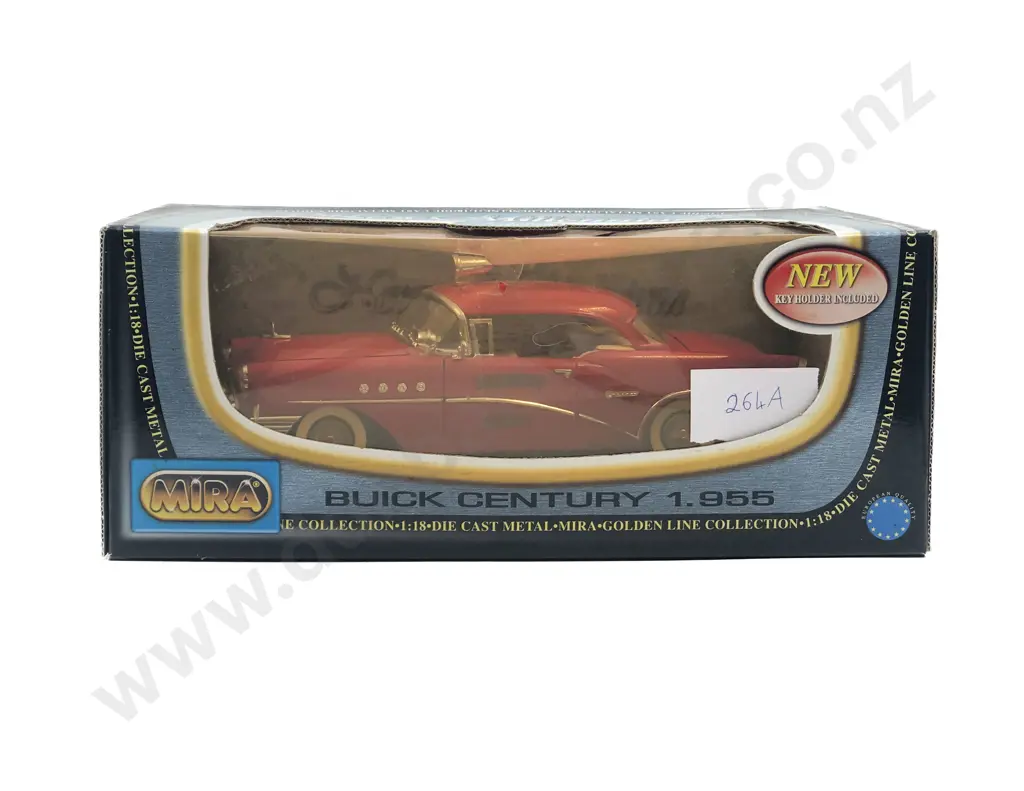 Mira Boxed New Millennium 1:18 Buick Century 1955 Fire Chief Image 1++