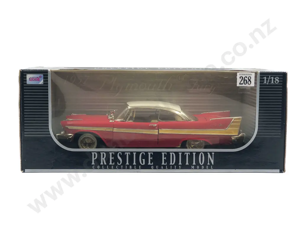 Anson Boxed Prestige Edition 1:18 1937 Plymouth Fury Image 1++