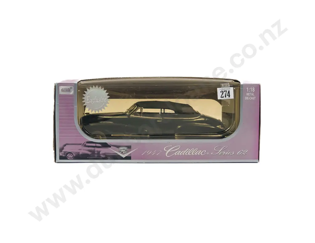 Anson Boxed 1:18 1947 Cadillac Series 62 Image 1++