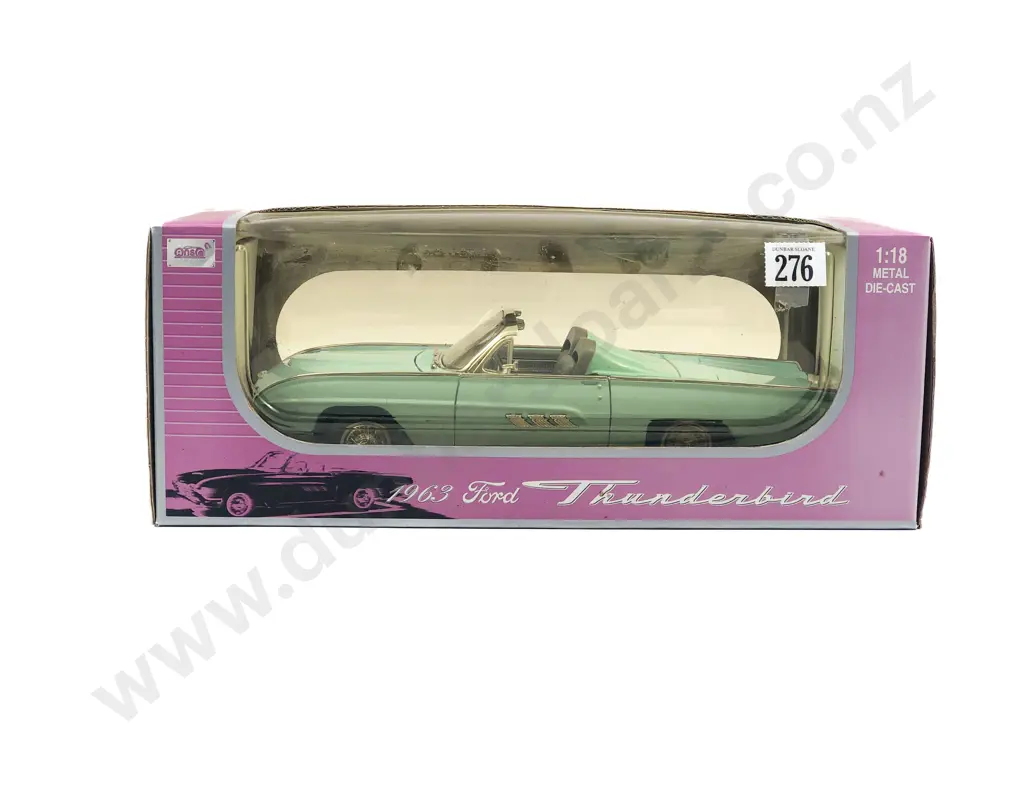 Anson Boxed 1:18 1963 Ford Thunderbird Image 1++