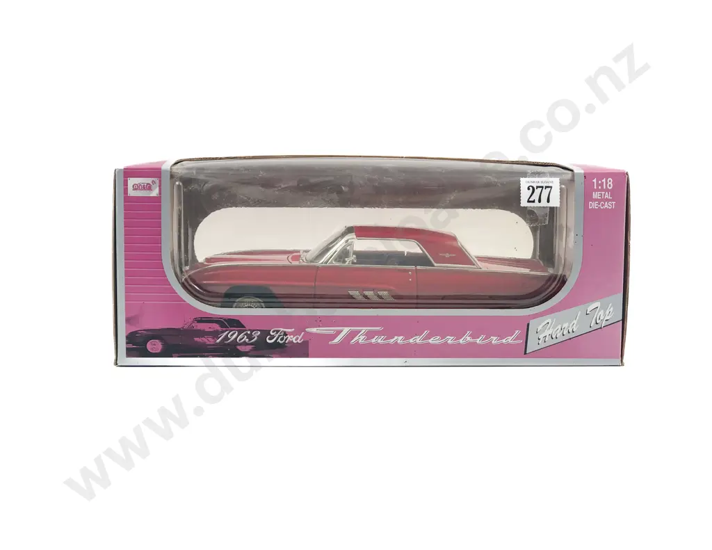 Anson Boxed 1:18 1963 Ford Thunderbird Image 1++