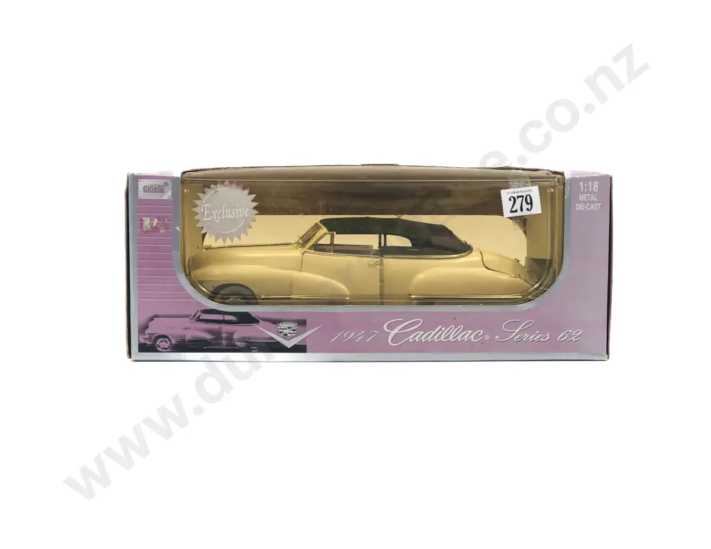 Anson Boxed 1:18 1947 Cadillac Series 62 Image 1++