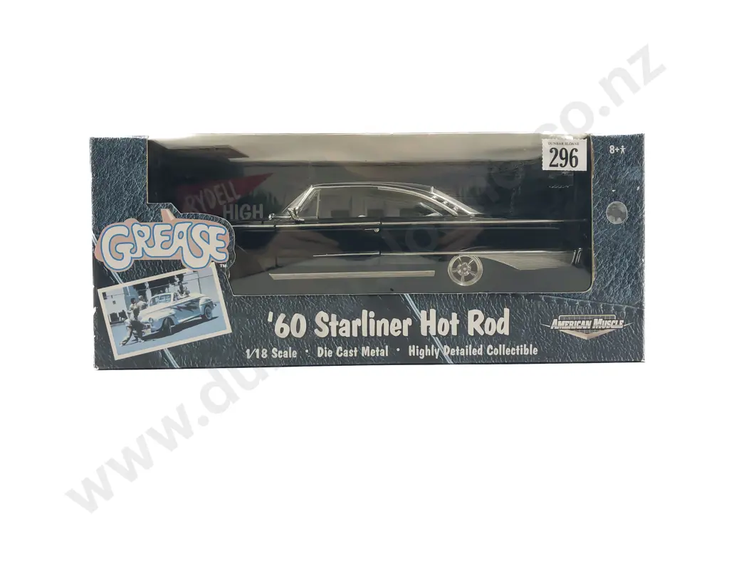 Ertl American Muscle Boxed 1:18 Grease '60 Starliner Hot Rod Image 1++