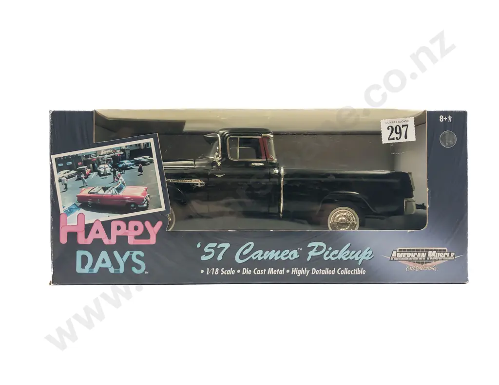 Ertl American Muscle Boxed 1:18 Happy Days '57 Comeo Pickup Image 1++