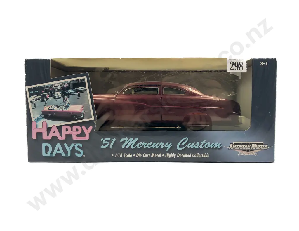 Ertl American Muscle Boxed 1:18 Happy Days '51 Mercury Custom Image 1++