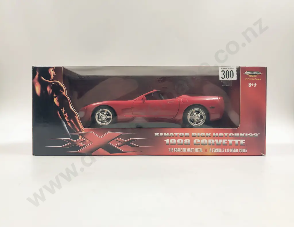 Ertl American Muscle Boxed 1:18 XXX 1998 Corvette Image 1++