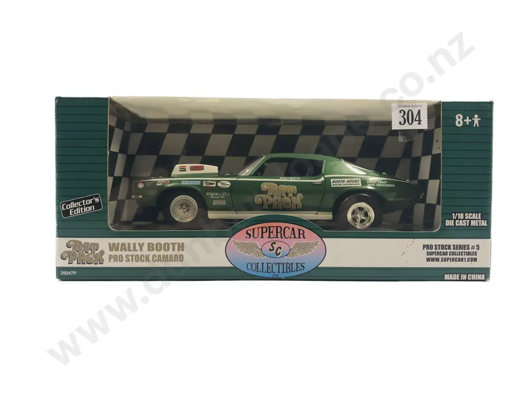 Ertl American Muscle Boxed 1:18 SC Rat Pack 1971 Camaro Pro Stock Image 1++