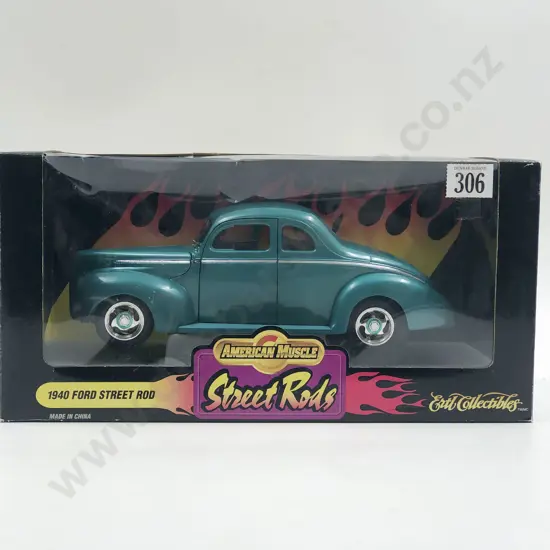 Ertl American Muscle Boxed 1:18 Street Rods 1940 Ford Street Rod