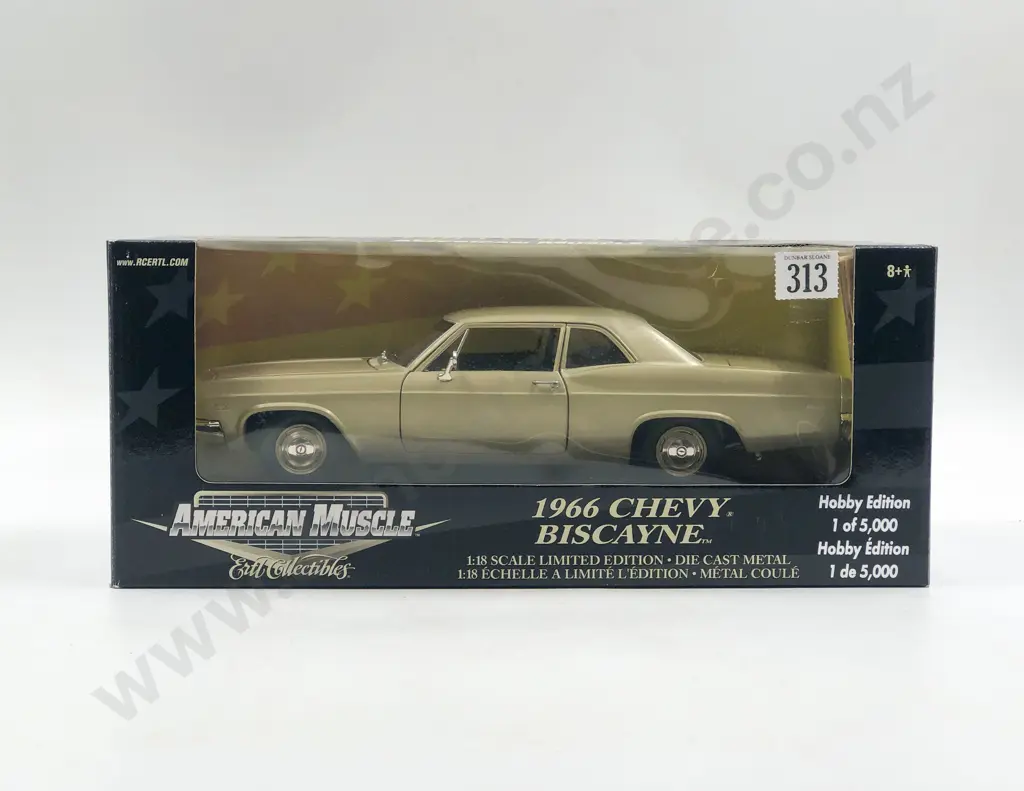 Ertl American Muscle Boxed 1:18 1966 Chevy Biscayne Image 1++