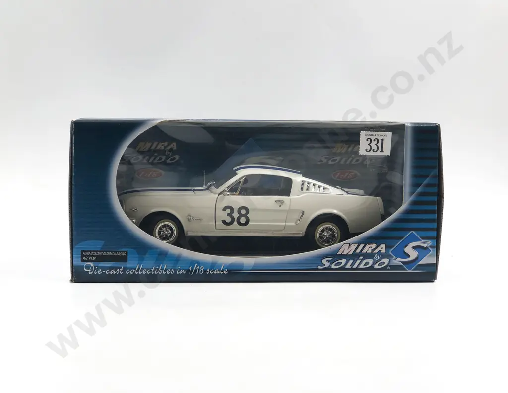 Solido Boxed 1.18 8135 Ford Mustang Racing Image 1++