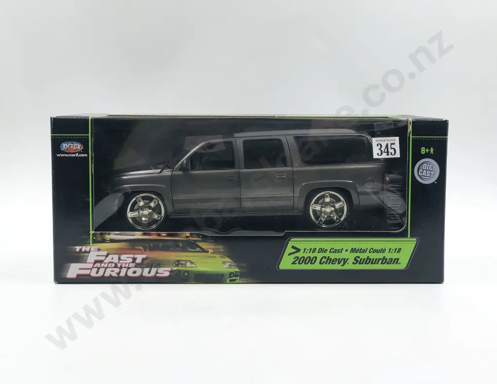 Joyride "The Fast & The Furious" Boxed 1:18 2000 Chevy Suburban Image 1++