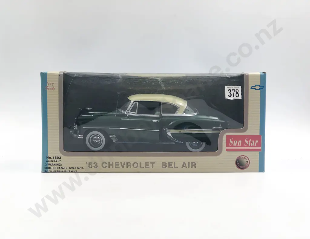 Sun Star Boxed 1:18 Classic Models 1953 Chevrolet Bel Air Image 1++