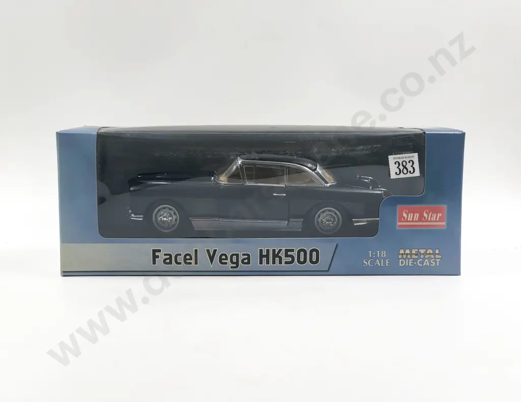 Sun Star Boxed 1:18 Facel Vega HK500 Image 1++