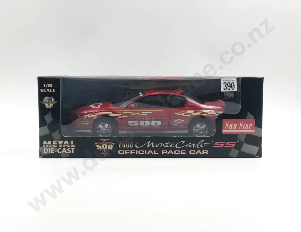 Sun Star Boxed 1:18 1999 Monte Carlo SS Indy 500 Image 1++