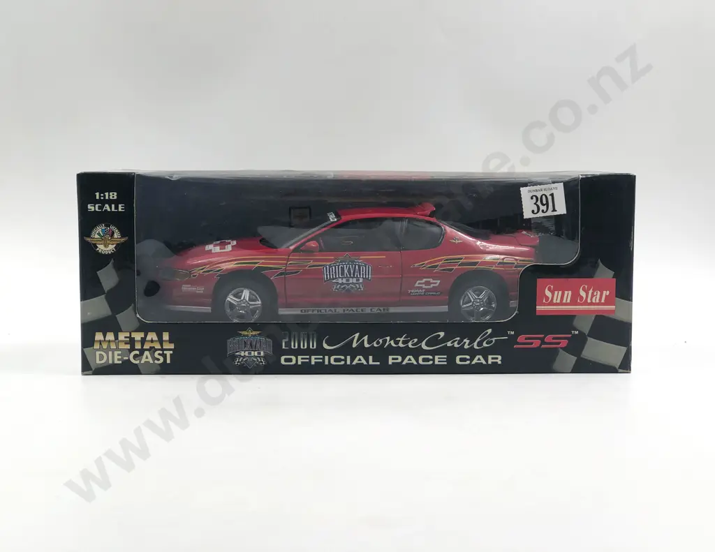 Sun Star Boxed 1:18 1999 Monte Carlo SS Brickyard 500 Image 1++