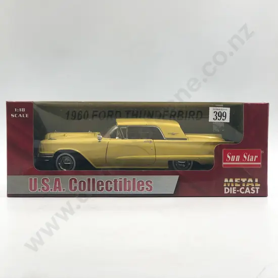 Sun Star Boxed 1:18 1960 Ford Thunderbird