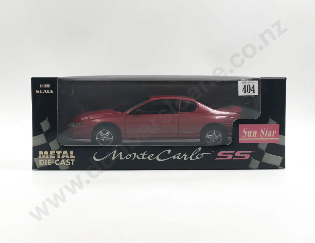 Sun Star Boxed 1:18 2003 Monte Carlo SS Image 1++