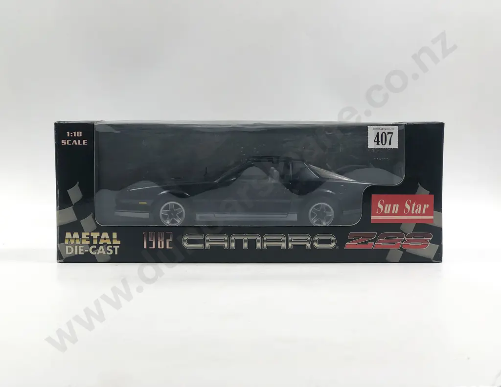 Sun Star Boxed 1:18 1982 Camaro Z28 Image 1++