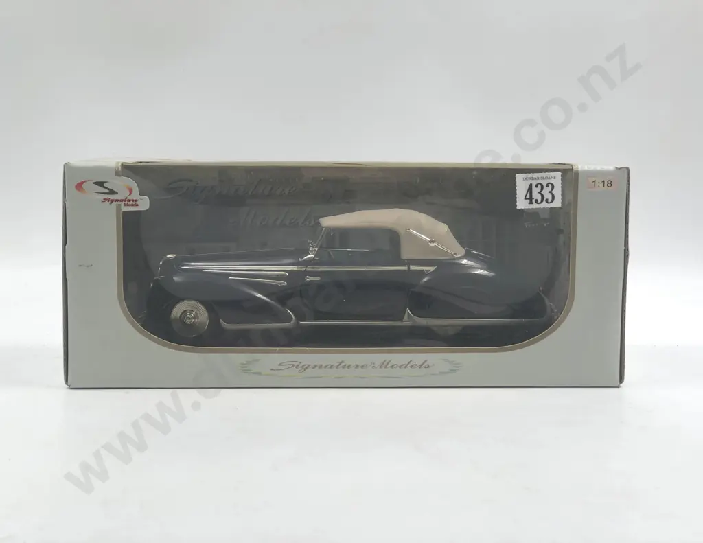 Signature Models Boxed 1:18 1947 Delahaye 135M Image 1++