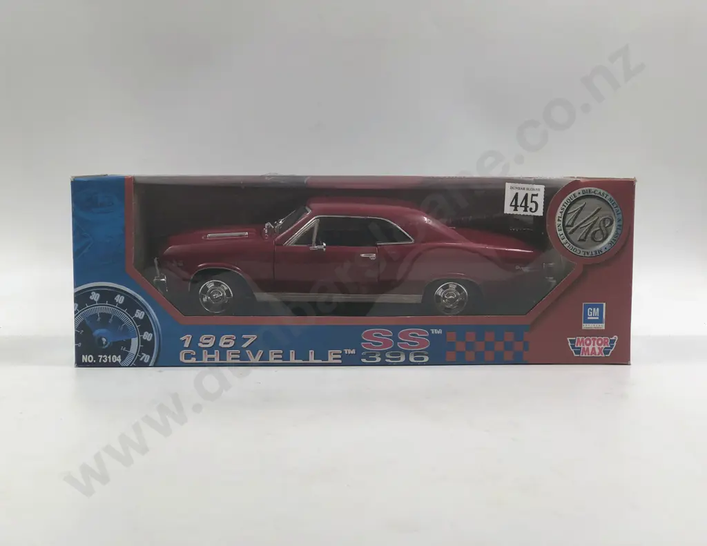 Motor Max Boxed 1:18 1967 Chevelle SS 396 Image 1++