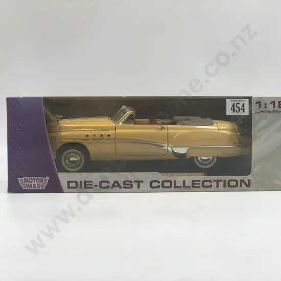 Motor Max Boxed 1:18 1949 Buick