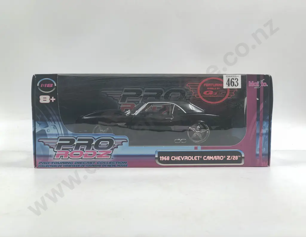Maisto Pro Rodz Boxed 1:18 1968 Chevrolet Camaro Z/28 Image 1++