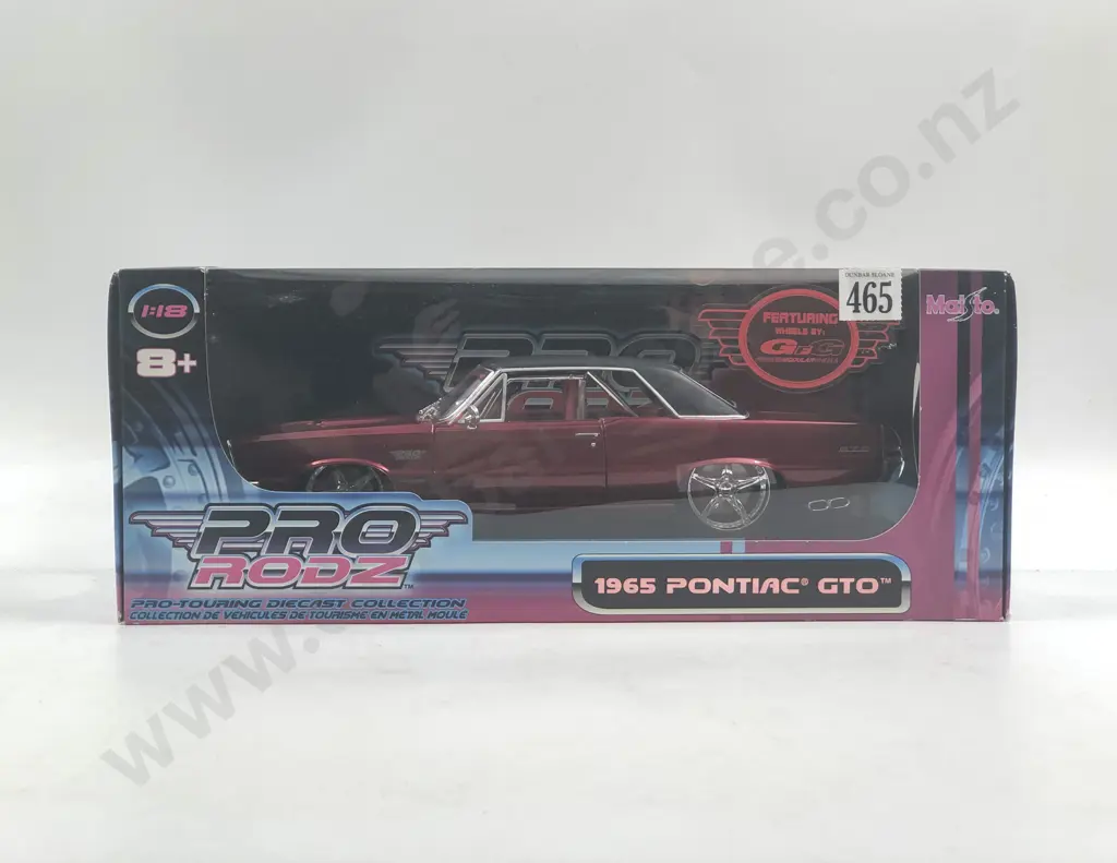 Maisto Pro Rodz Boxed 1:18 1965 Pontiac GTO Image 1++