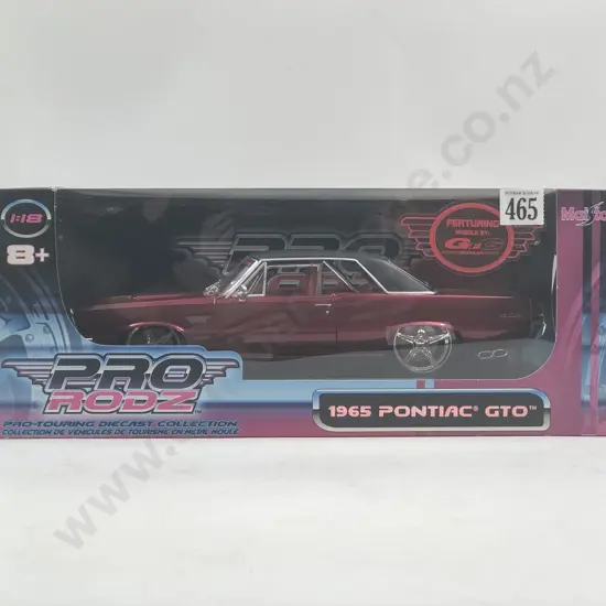 Maisto Pro Rodz Boxed 1:18 1965 Pontiac GTO